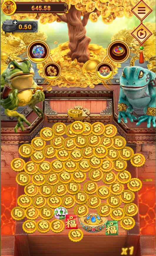 เกมส์ดันเหรียญ money tree dozer